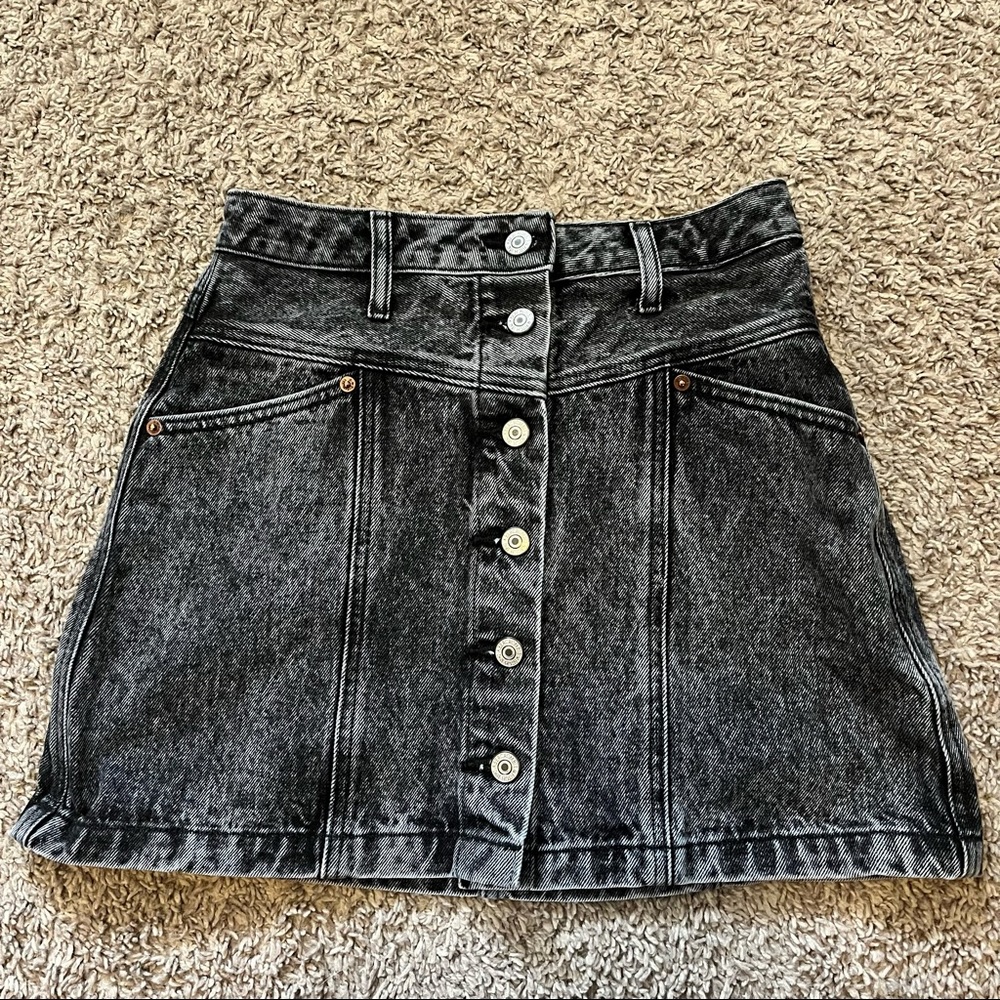Abercrombie & Fitch Denim Mini Skirt